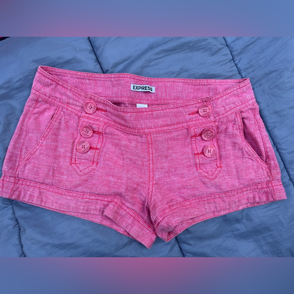 EXPRESS Linen short, Size 4